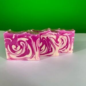 Handmade Raspberry Soap